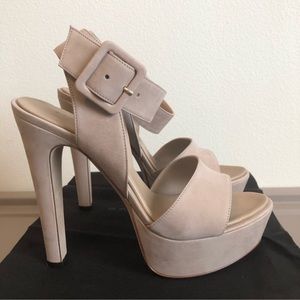 Barbara Bui Ankle Strap Platform Sandals 39